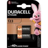 Duracell 123 Batterien CR17345 High Power Ultra 3 V Lithium 2 Stück