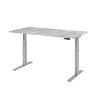 Bureau assis-debout Hammerbacher VXDKB16/M/S Gris 1 600 x 800 mm