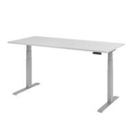 Bureau assis-debout Hammerbacher VXDKB19/5/S Gris 1 800 x 800 mm