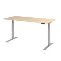 Bureau assis-debout Hammerbacher VXDKB19/E/S Chêne 1 800 x 800 mm