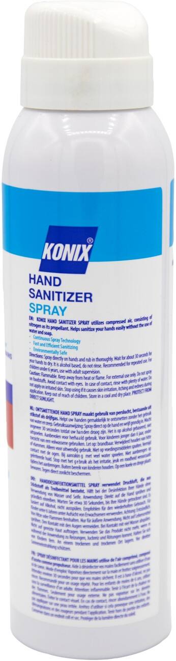 Spray désinfectant pour les mains Konix 150 ml