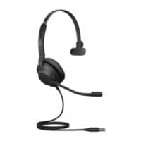 Jabra Evolve2 30 MS Headset Verkabelt Mono Auf dem Ohr Geräuschunterdrückung USB-Mikrofon Schwarz
