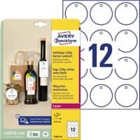 AVERY Zweckform Etiketten Pappkarton 13 x 210 x 297 mm Ultraweiss T2004-10 10 Stück