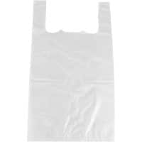 Sac de courses PAPSTAR Shirt Blanc 27 x 12 x 48 cm 500 unités