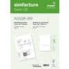 Simplex Einzahlungsschein Swiss QR Blanko DIN A4 Papier Weiß Deutsch, Französisch 2,1 x 0,1 x 2,97 cm 100 Blatt