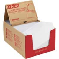 RAJA Selbstklebend Dokumententaschen C5 PE (Polyethylen), Silikonpapier 16,5 (B) x 22,5 (H) cm Transparent 250 Stück