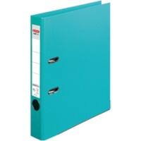 herlitz maX.file Protect plus Ordner A4 55 mm Minze 2 Ringe Pappkarton, PP (Polypropylen) Texturiert