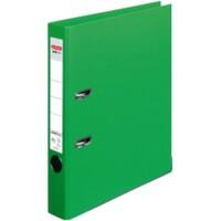 herlitz maX.file Protect plus Ordner A4 55 mm Hellgrün 2 Ringe Pappkarton, PP (Polypropylen) Texturiert