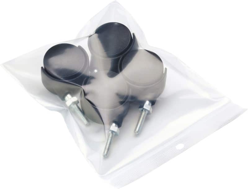 RAJA Wiederverschlussbeutel LDPE (Polyethylen niedriger Dichte) Transparent 18 x 25 cm 1000 Stück