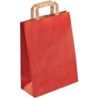 Fourre-tout RAJA PP32KR Rouge 90 g/m² 32 x 16 x 39 cm 50 Unités