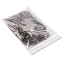 RAJA Sachets hermétiques PEBD (Polyéthylène à basse densité) Transparent 22 x 16 cm 500 Unités