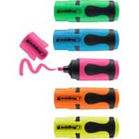 Mini-surligneur edding Mini Assortiment 5 Unités