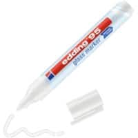 Marqueur pour verre EDDING e-95 Pointe feutre 1,5-3 mm Blanc