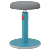 Tabouret assis-debout Leitz Ergo Cosy Active 6518 Ergonomique Avec siège réglable 46 - 79 cm Jusqu'à 110 kg Bleu