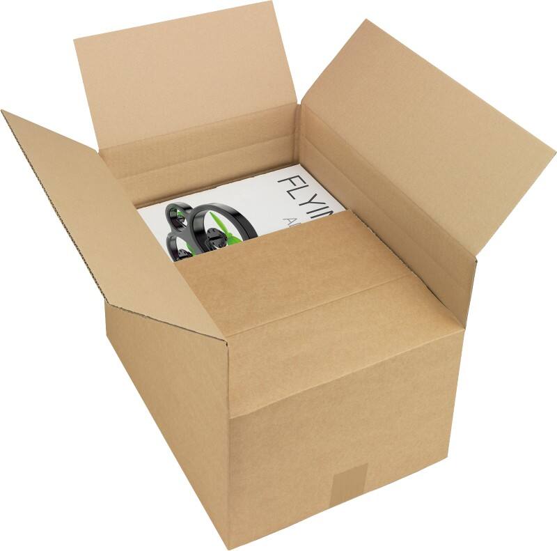 Raja Wellpappkarton CHA50 Braun 20 Stück