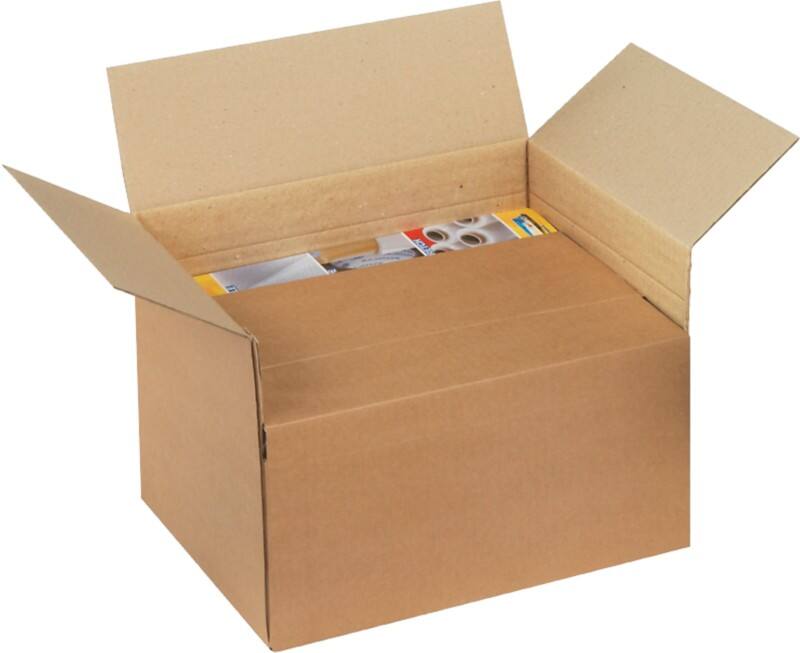 Raja Wellpappkarton CHA54 Braun 20 Stück