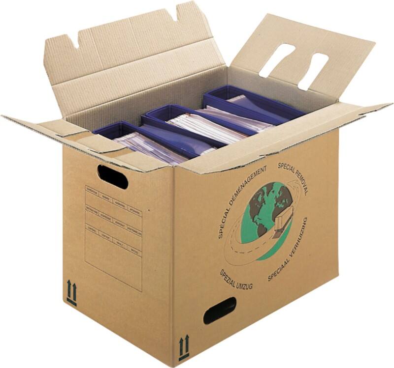Raja Umzugskarton 480 x 340 mm Braun 20 Stück