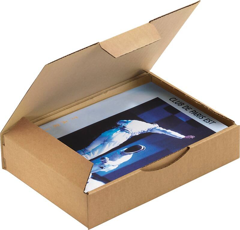 Raja Versandkarton RPT12 240 x 170 x 50 mm Braun 50 Stück