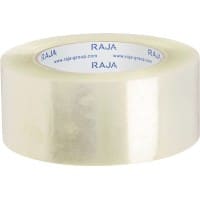 RAJA Ruban adhésif d'emballage Transparent 50 mm (l) x 66 m (L) PP (Polypropylène) 36 Unités