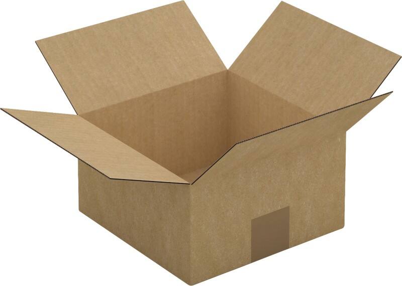 Caisse en carton Raja Marron 200 x 200 x 110 mm 25 unités