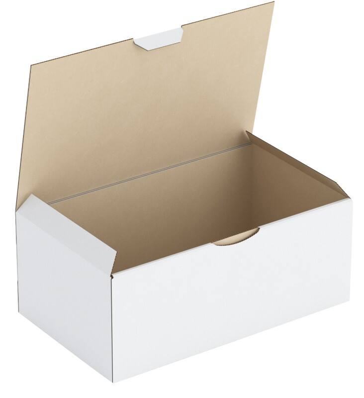 Raja Versandkarton RPT114 Weiss 50 Stück