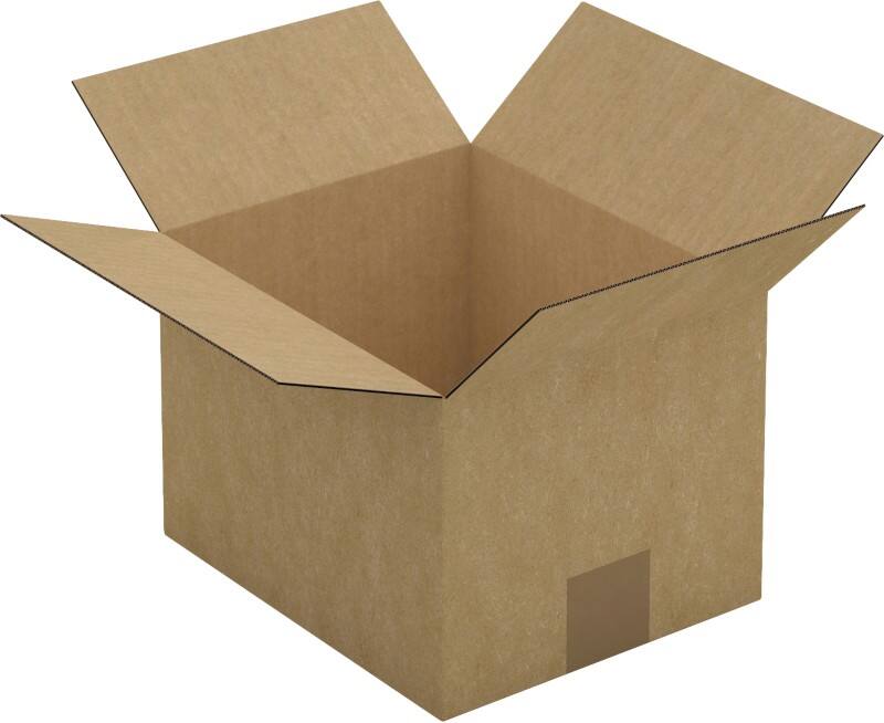 Raja Wellpappkarton CAS07 Braun 25 Stück