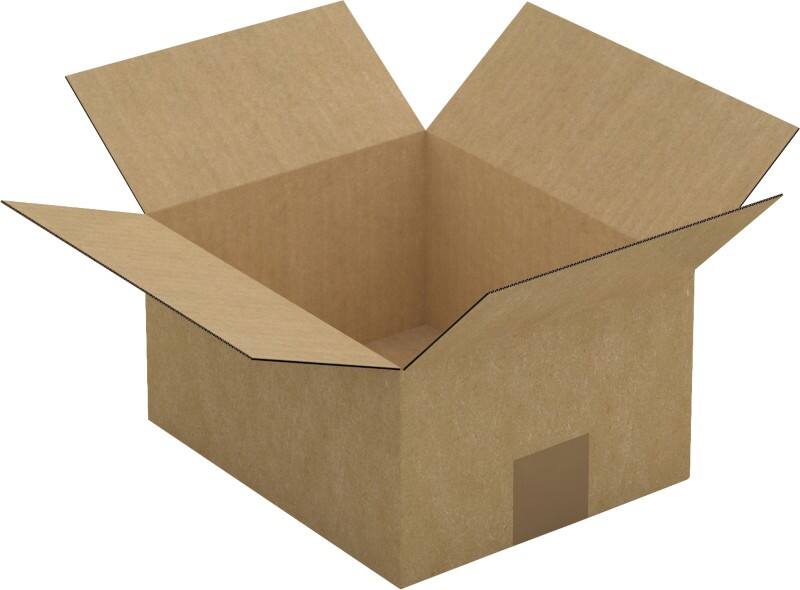 Raja Wellpappkarton CAS07A Braun 25 Stück