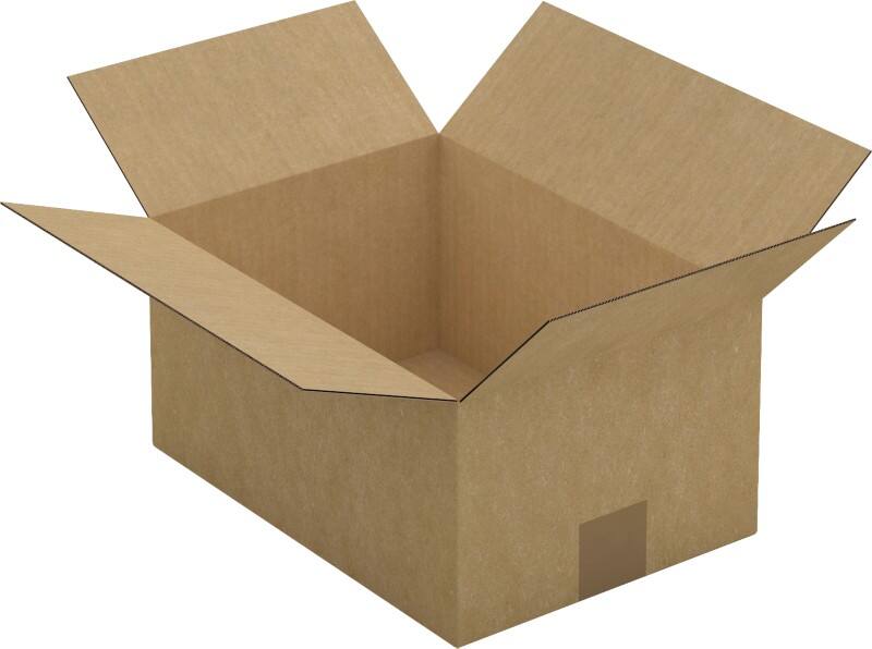 Raja Wellpappkarton CAS15A Braun 25 Stück