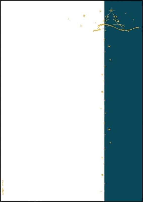 Papier de Noël Sigel 21 cm Blanc 100 Unités