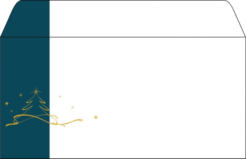 Enveloppes de Noël Sigel 90 g/m² 11,1 x 11 cm Blanc 50 Unités