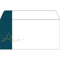 Sigel Weihnachten Briefumschläge 11,1 x 11 cm Weiß 50 Stück