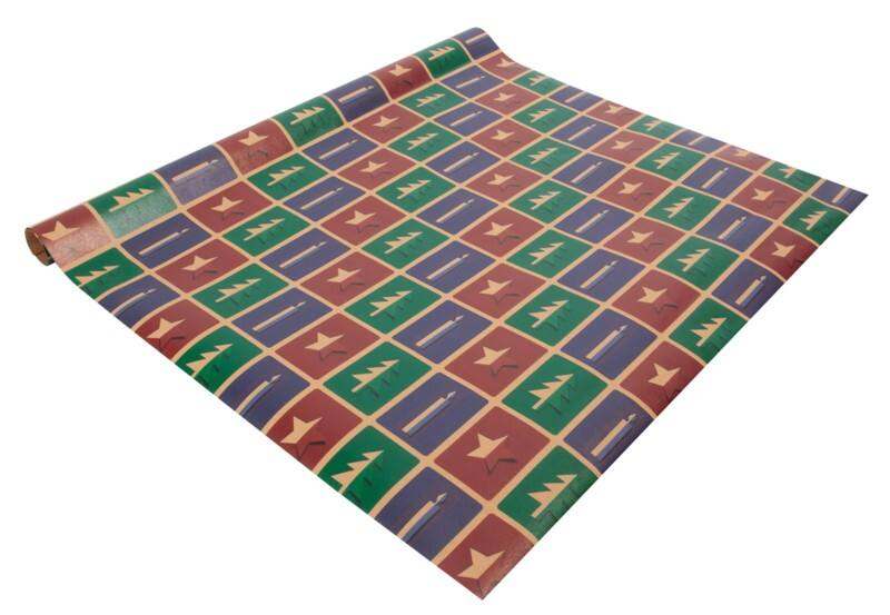 Sigel Geschenkpapier Weihnachten Papier Mehrfarbig