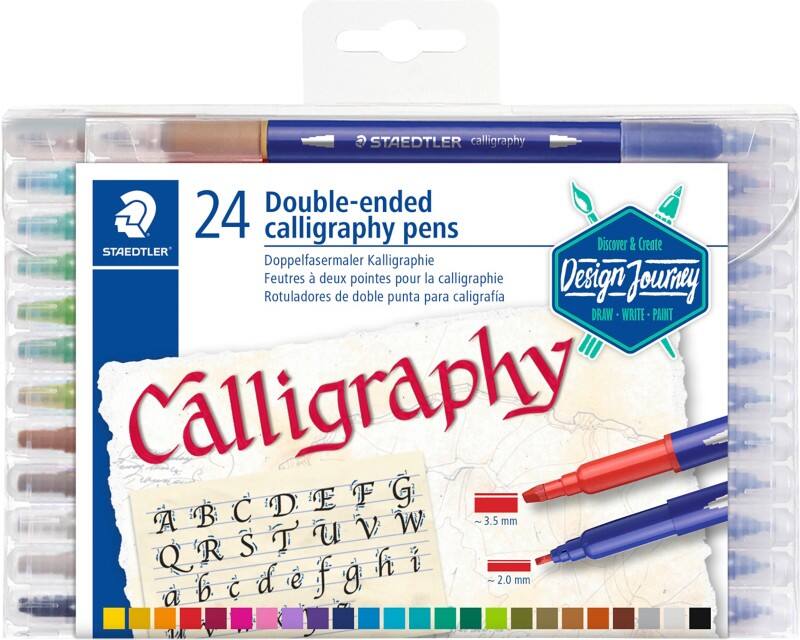 Stylos de calligraphie STAEDTLER Assortiment 24 Unités