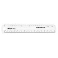 Règle Westcott E-10122 00 Transparent 15 cm