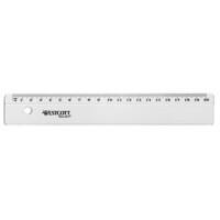 Westcott Lineal E-10151 BP Transparent PS (Polystyrol) 20 cm
