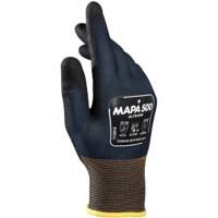 Mapa Professional Ultrane 500 Nicht Einweg Arbeitshandschuhe Nitril Ungepudert Extra Large (XL) Schwarz 2 Handschuhe