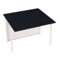 Table de réception Kerkmann Anthracite, Blanc 1'000 x 800 x 740 mm