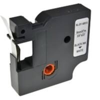 D1 S0720680 / 40913 Kompatibles Dymo Beschriftungsband Selbstklebend Schwarz auf Weiss 9 mm x 7m