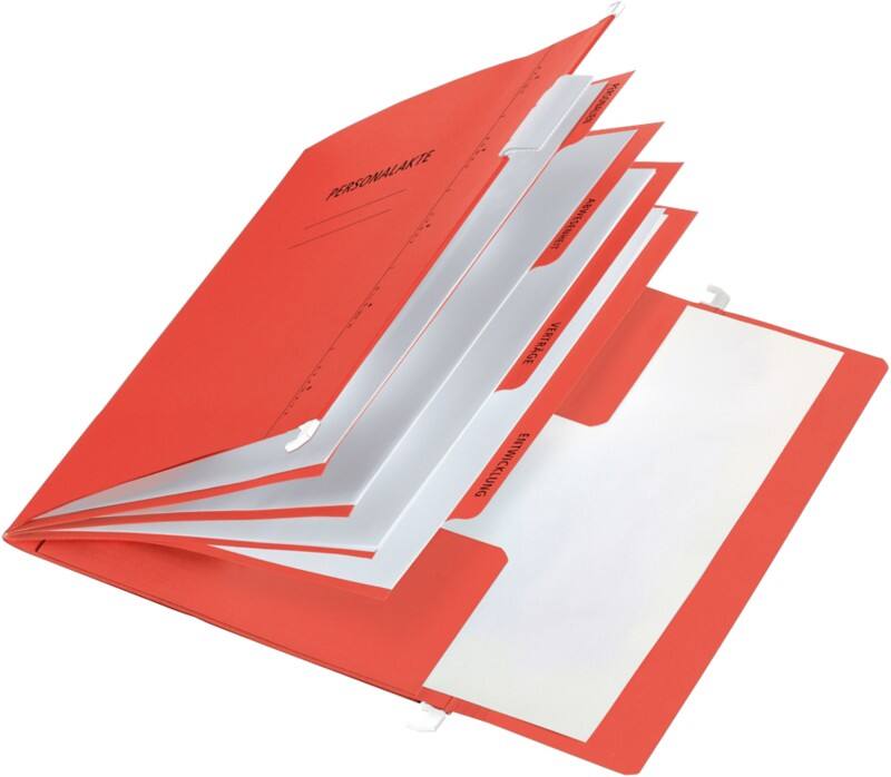 PAGNA Ordnungsmappe Rot Pappkarton 44105-01