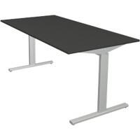 Bureau Kerkmann Form 2 Rectangulaire Argenté 1&nbsp;600 x 800 x 820 mm