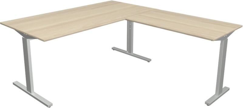 Bureau Kerkmann Form 2 En forme de L T-Pied 1600 (l) x 1800 (p) x 820 (h) mm