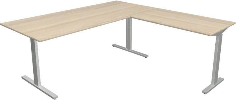 Kerkmann Form 2 Eckschreibtisch Ecke T-Fuss 1.800 (B) x 1.800 (T) x 820 (H) mm