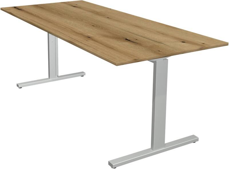 Bureau Kerkmann Form 2 Rectangulaire T-Pied 1800 (l) x 800 (p) x 820 (h) mm