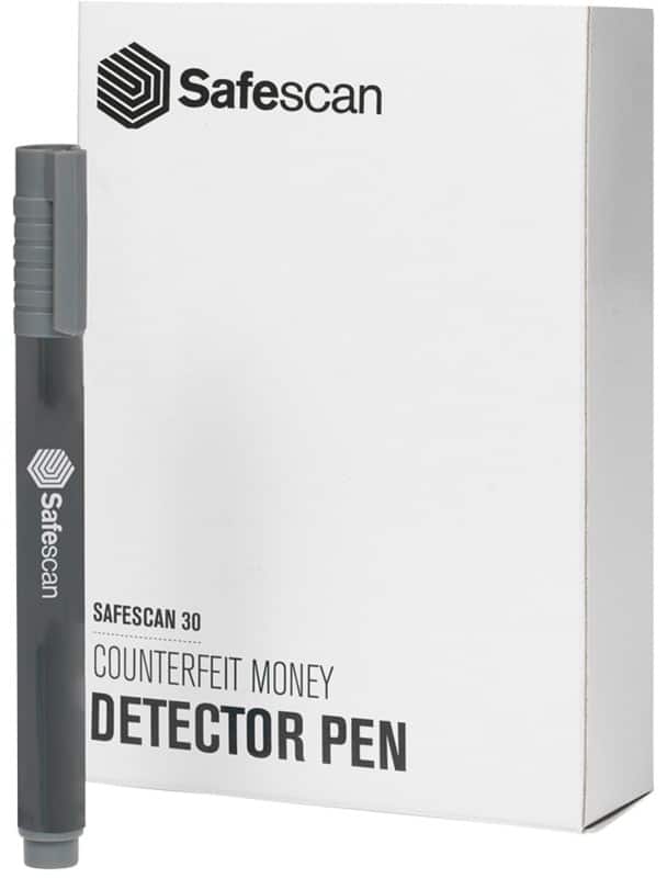 Détecteur de faux billets Safescan 30 Bleu 10 Unités