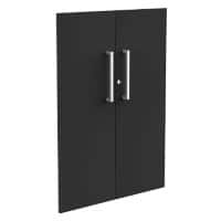 Portes d'armoire Kerkmann Bois Anthracite 760 x 16 x 1'040 mm