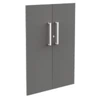 Portes d'armoire Kerkmann Bois Graphite 760 x 16 x 1'040 mm