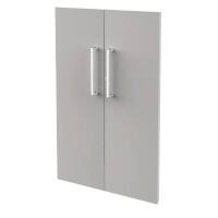 Portes d'armoire Kerkmann Bois Gris clair 760 x 16 x 1'040 mm