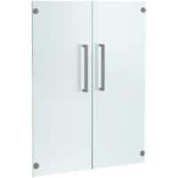 Portes d'armoire Kerkmann Verre Transparent 760 x 4 x 1'040 mm