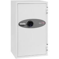 Coffre-fort pour médias Phoenix DS2504F Serrure à empreintes digitales Blanc 65,5 x 56 x 116 cm