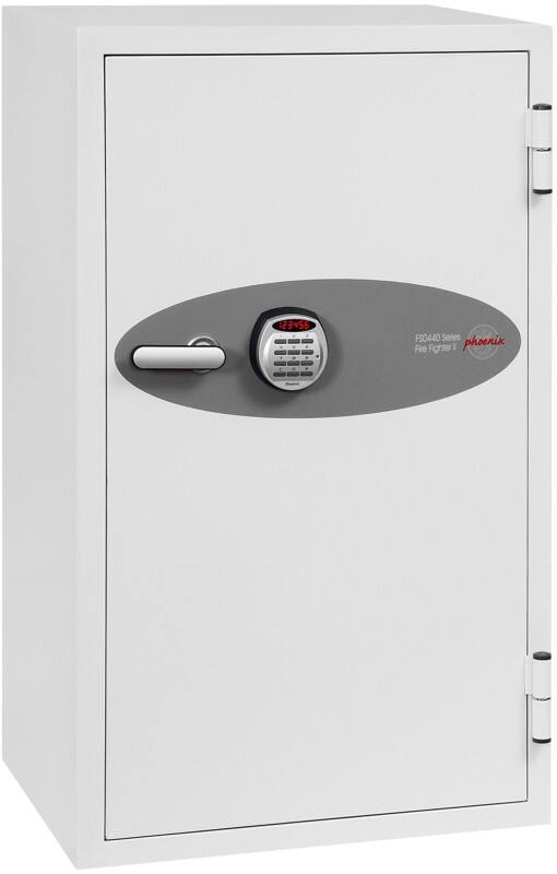 Phoenix Fire Fighter Datenschutztresor Elektronisch 162 L FS0444E Weiss